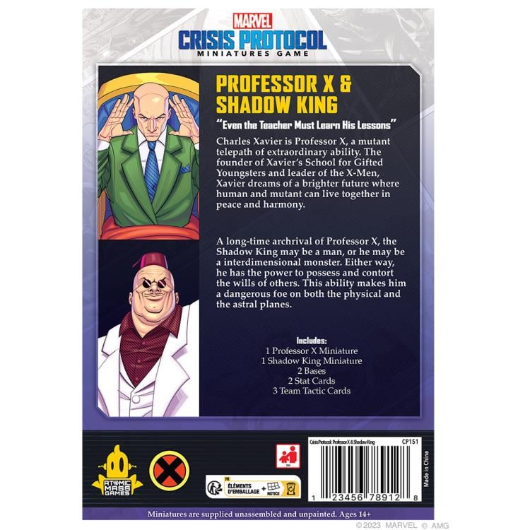 Marvel Crisis Protocol Professor X & Shadow King Gallery Image 3