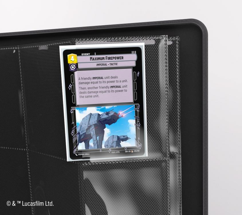 Star Wars: Unlimited Black Zip-Up Trading Card Album Gallery Image 12