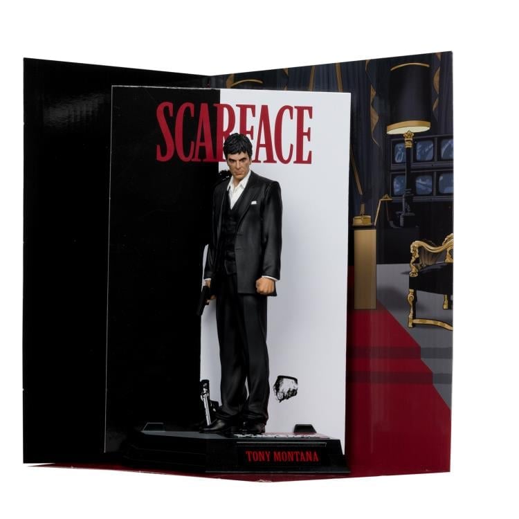 Scarface Movie Maniacs Tony Montana 6" Limited Edition Figure Gallery Image 6