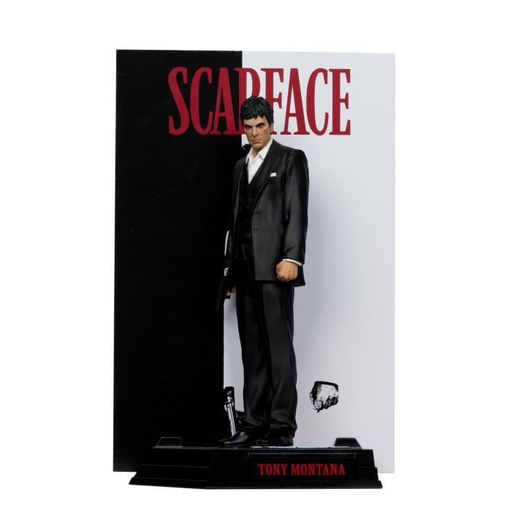 Scarface Movie Maniacs Tony Montana 6" Limited Edition Figure Gallery Image 4