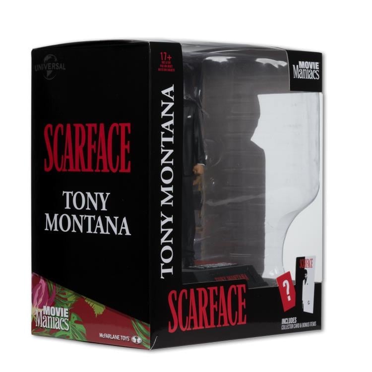 Scarface Movie Maniacs Tony Montana 6" Limited Edition Figure Gallery Image 10