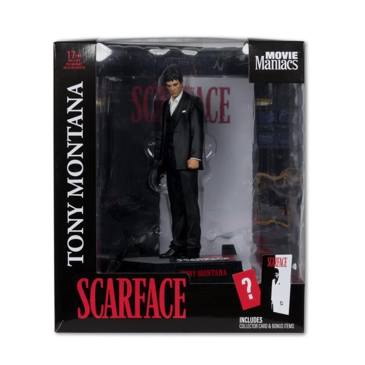 Scarface Movie Maniacs Tony Montana 6" Limited Edition Figure Gallery Image 9