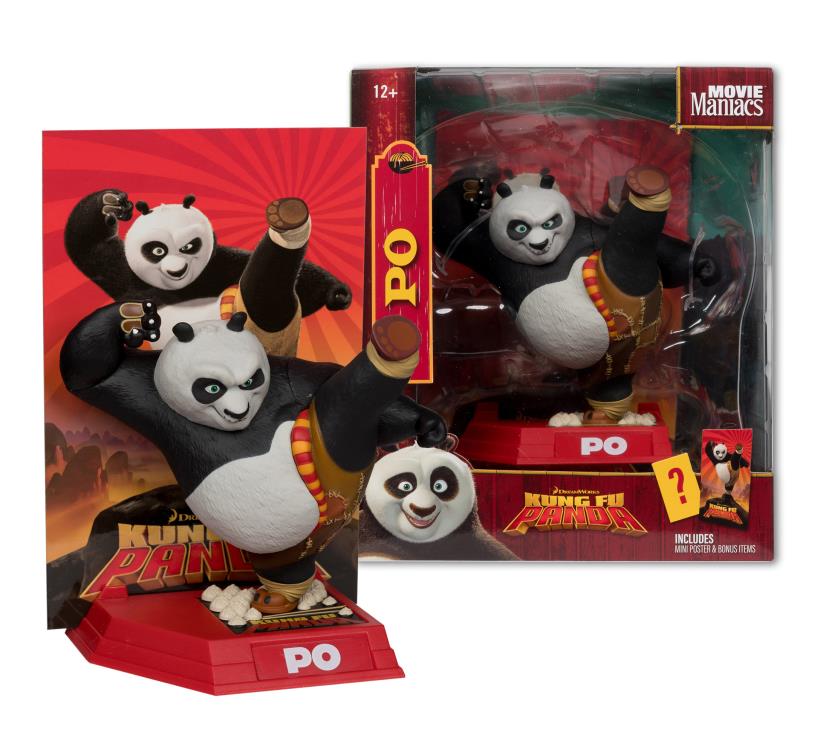Kung Fu Panda Movie Maniacs Po 6" Limited Edition Figure Gallery Image 8