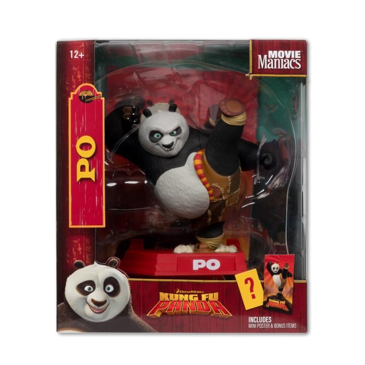 Kung Fu Panda Movie Maniacs Po 6" Limited Edition Figure Gallery Image 9