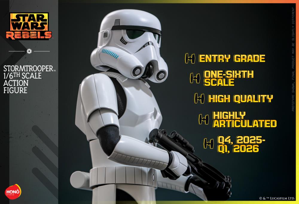 Star Wars Rebels HS08 Stormtrooper 1/6th Scale Collectible Figure Gallery Image 18