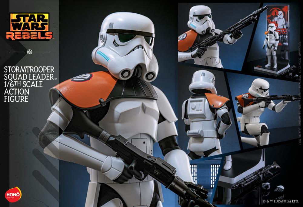 Star Wars Rebels HS09 Stormtrooper Squad Leader 1/6th Scale Collectible Figure Gallery Image 19