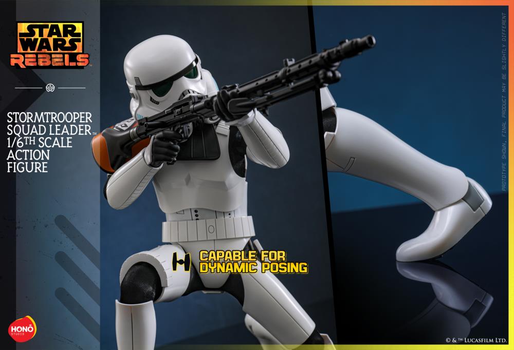Star Wars Rebels HS09 Stormtrooper Squad Leader 1/6th Scale Collectible Figure Gallery Image 18