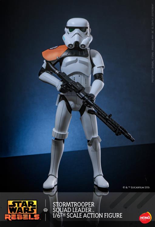 Star Wars Rebels HS09 Stormtrooper Squad Leader 1/6th Scale Collectible Figure Gallery Image 3