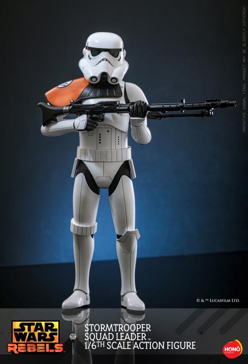 Star Wars Rebels HS09 Stormtrooper Squad Leader 1/6th Scale Collectible Figure Gallery Image 6