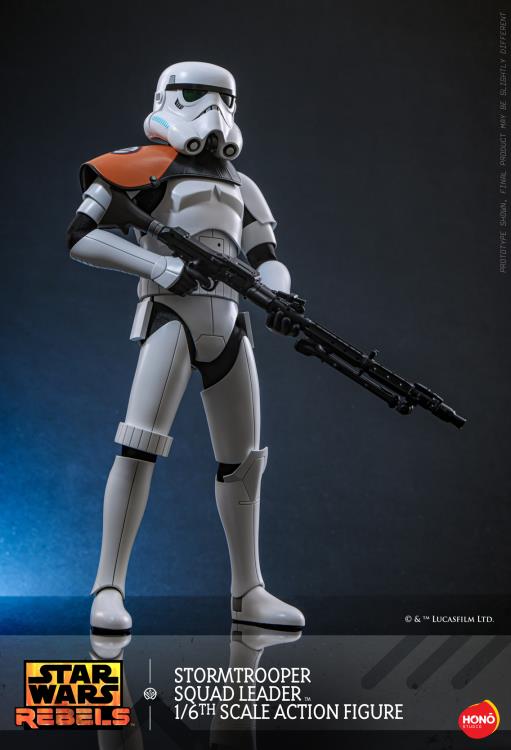 Star Wars Rebels HS09 Stormtrooper Squad Leader 1/6th Scale Collectible Figure Gallery Image 4