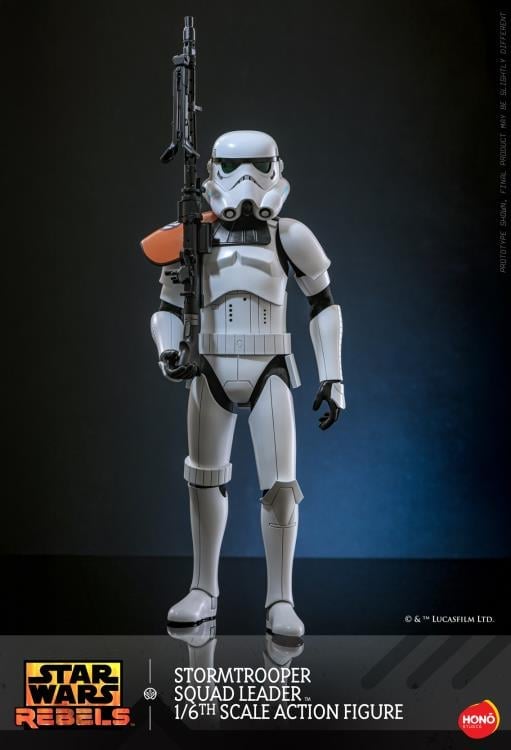 Star Wars Rebels HS09 Stormtrooper Squad Leader 1/6th Scale Collectible Figure Gallery Image 5