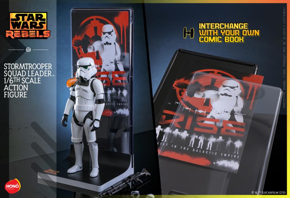 Star Wars Rebels HS09 Stormtrooper Squad Leader 1/6th Scale Collectible Figure Gallery Image 20