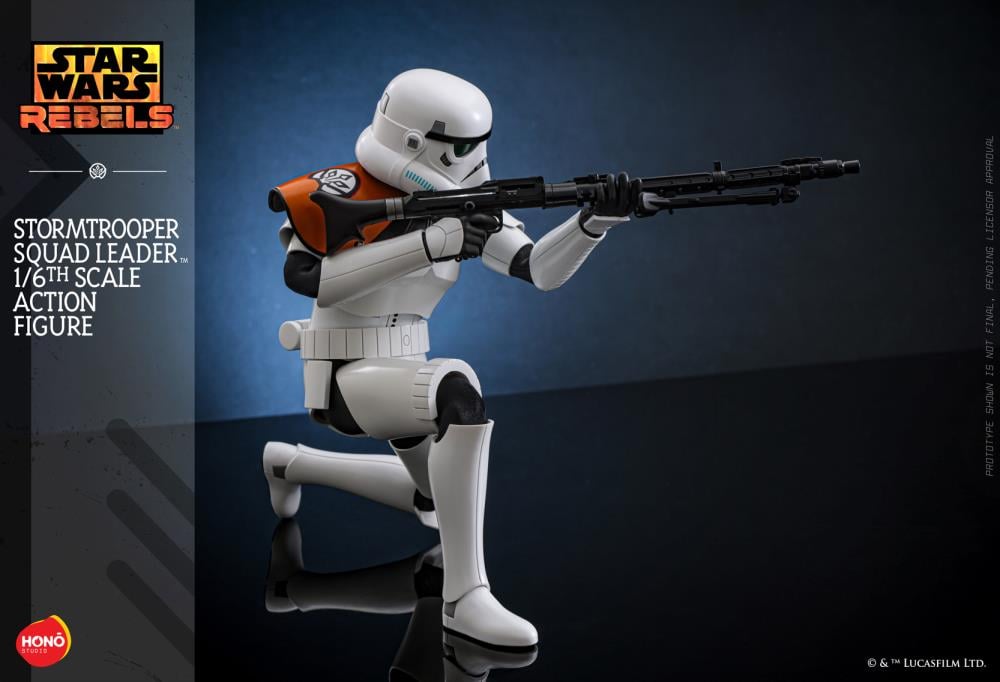 Star Wars Rebels HS09 Stormtrooper Squad Leader 1/6th Scale Collectible Figure Gallery Image 11
