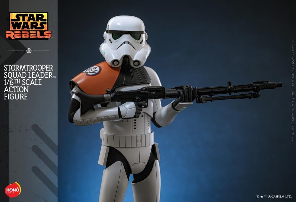 Star Wars Rebels HS09 Stormtrooper Squad Leader 1/6th Scale Collectible Figure Gallery Image 13