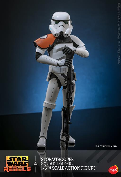 Star Wars Rebels HS09 Stormtrooper Squad Leader 1/6th Scale Collectible Figure Gallery Image 7