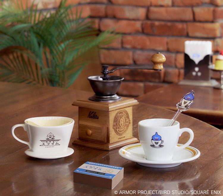 Dragon Quest Cafe Slime Cup & Saucer