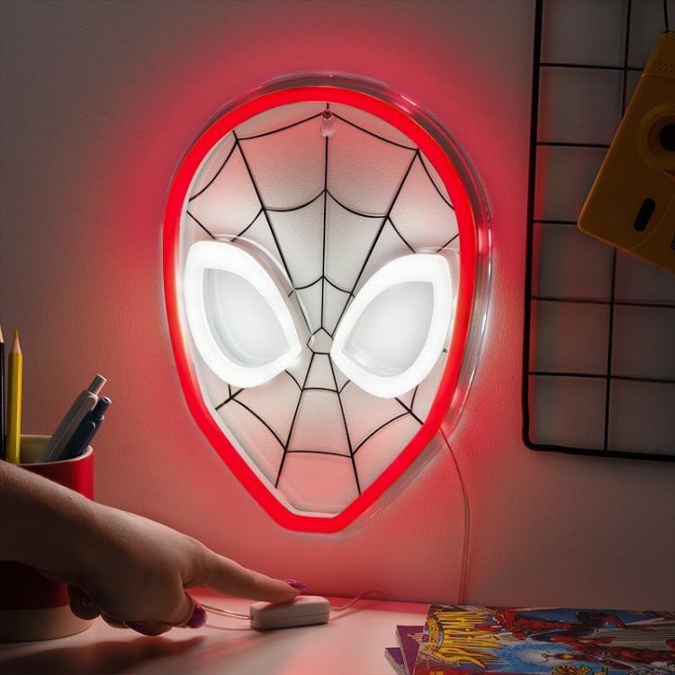 Spider-Man: Into the Spider-Verse LEDライト Marvel Spider-Man LED Neon Light