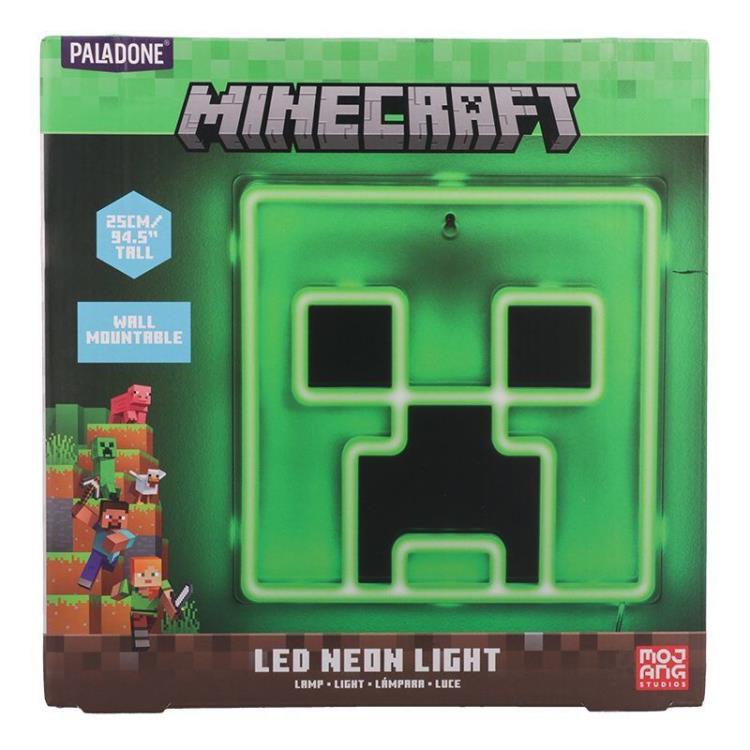 Minecraft Creeper LED Neon Light Gallery Image 6