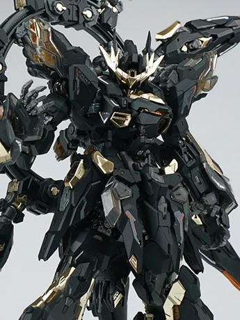 Vientiane Fusion Apocalypse (Black) 1/100 Scale Model Kit