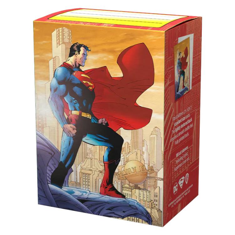 Dragon Shield DC Comics (Brushed Art - Superman 2) Box of 100 Card Sleeves Dragon Shield DC Comics (Brushed Art - Superman 2) Box of 100 Card Sleeves
