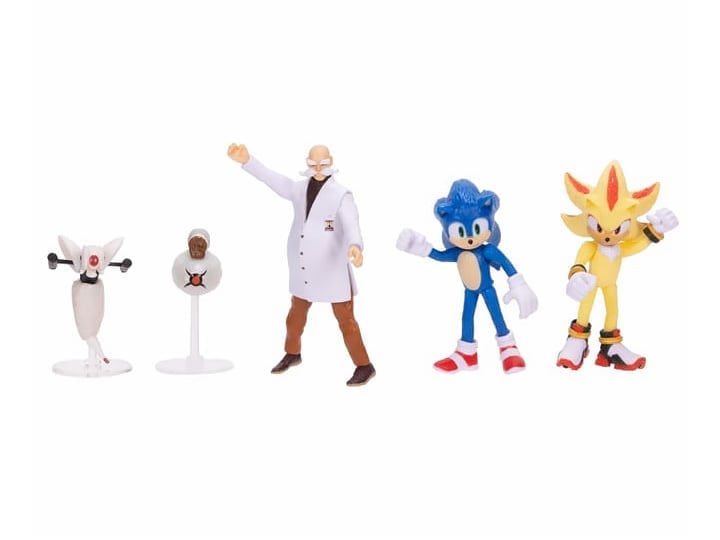 Sonic the Hedgehog 3 Movie Collection 2.5-Inch Scale Wave 3 Multipack Gallery Image 1