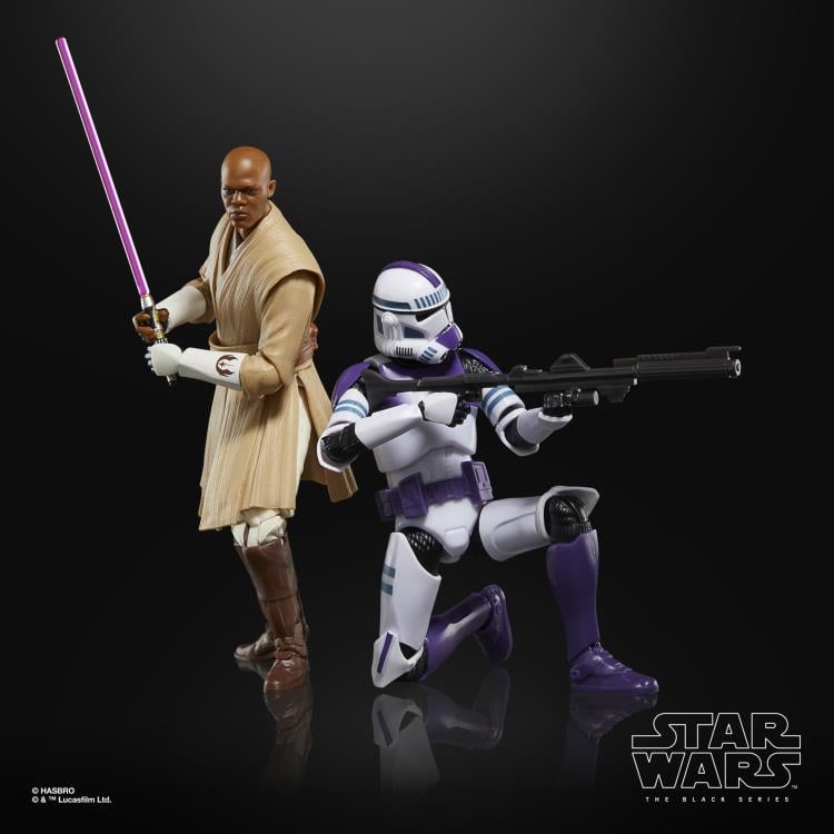 Star Wars: The Black Series Mace Windu & 187th Legion Clone
