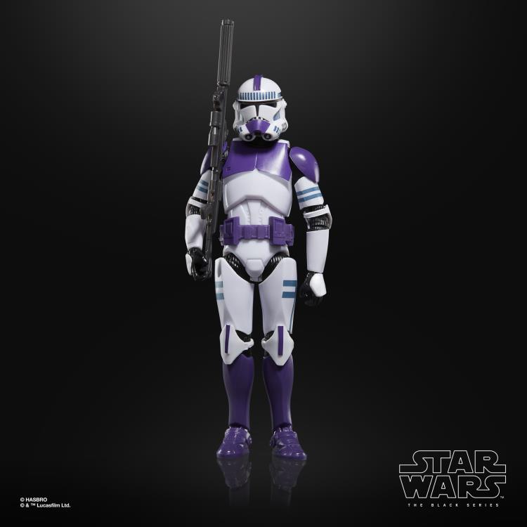 Star Wars: The Black Series Mace Windu & 187th Legion Clone Trooper (Clones of the Republic) Action Figure Set Gallery Image 11