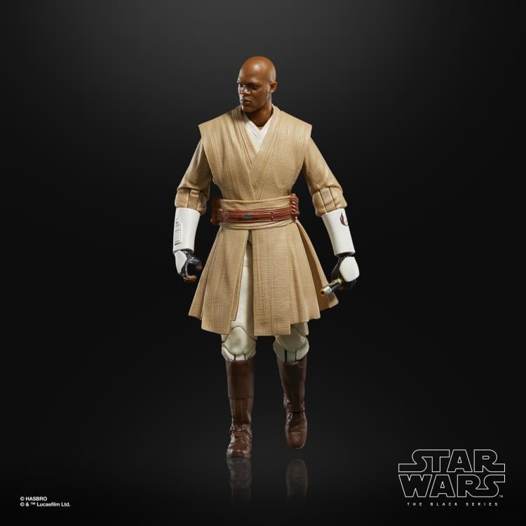 Star Wars: The Black Series Mace Windu & 187th Legion Clone Trooper (Clones of the Republic) Action Figure Set Gallery Image 4