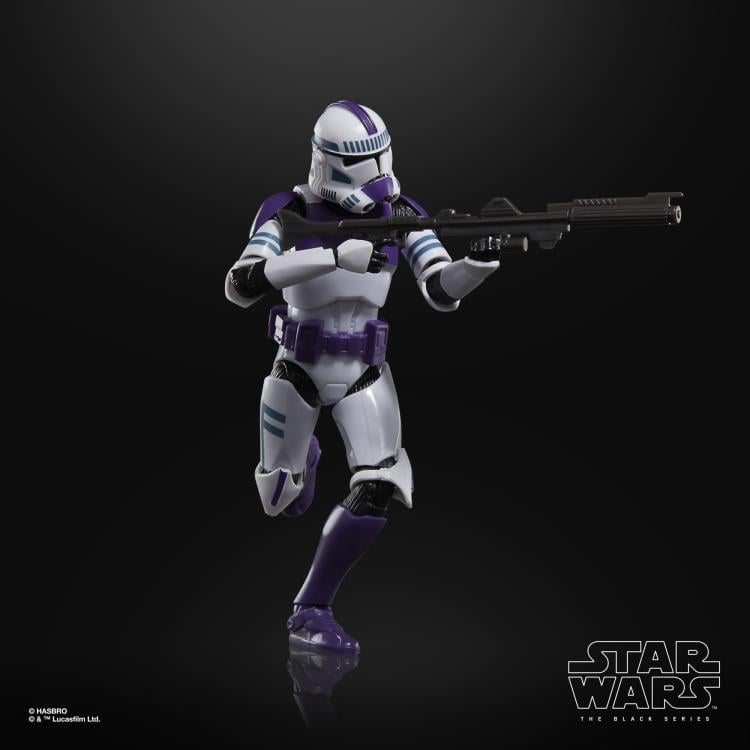 Star Wars: The Black Series Mace Windu & 187th Legion Clone Trooper (Clones of the Republic) Action Figure Set Gallery Image 9