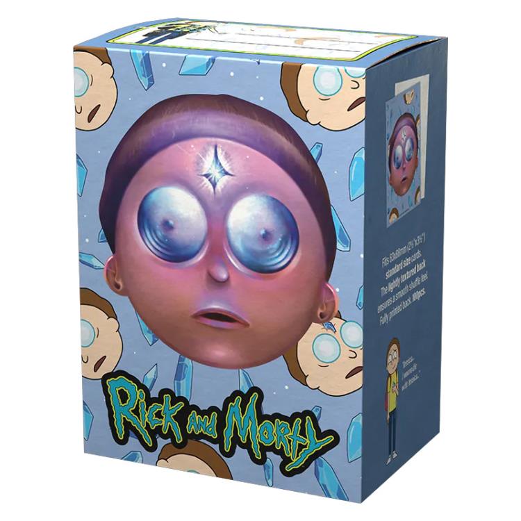 Dragon Shield Rick & Morty (Brushed Art - Morty) Box of 100 Card Sleeves Gallery Image 3