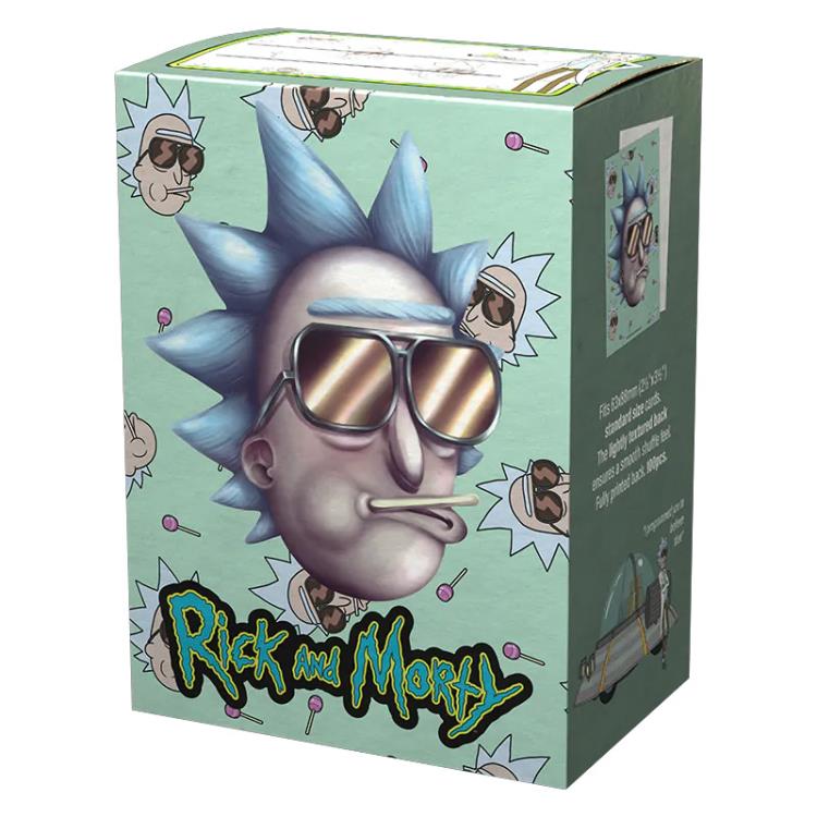 Dragon Shield Rick & Morty (Brushed Art - Cool Rick) Box of 100 Card Sleeves Gallery Image 3
