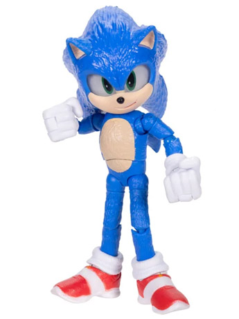 Sonic the Hedgehog 3 5-inch Sonic with Emerald Action Figure Gallery Image 2
