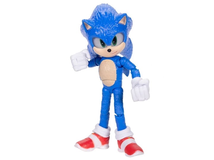 Sonic the Hedgehog 3 5-inch Sonic with Emerald Action Figure Gallery Image 1