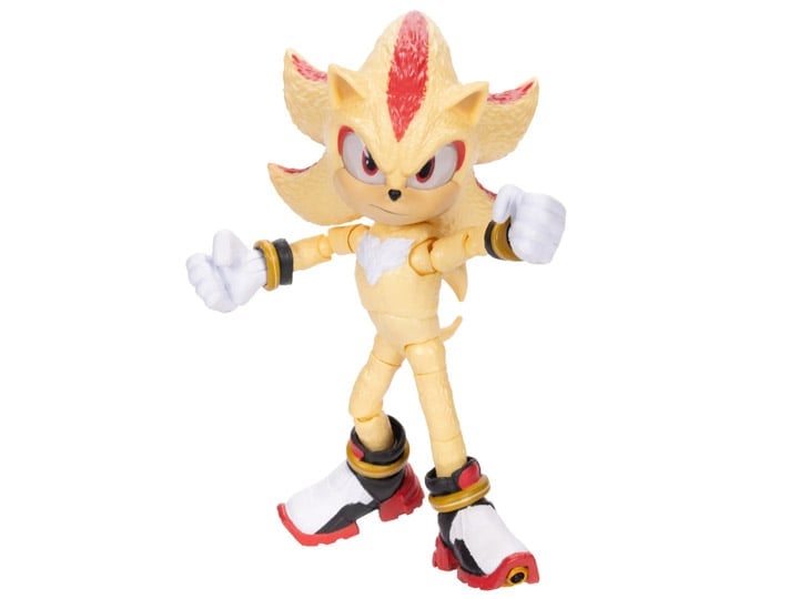 Sonic the Hedgehog 3 5-inch Super Shadow Action Figure Gallery Image 1
