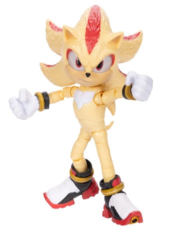 Sonic the Hedgehog 3 5-inch Super Shadow Action Figure Gallery Image 2