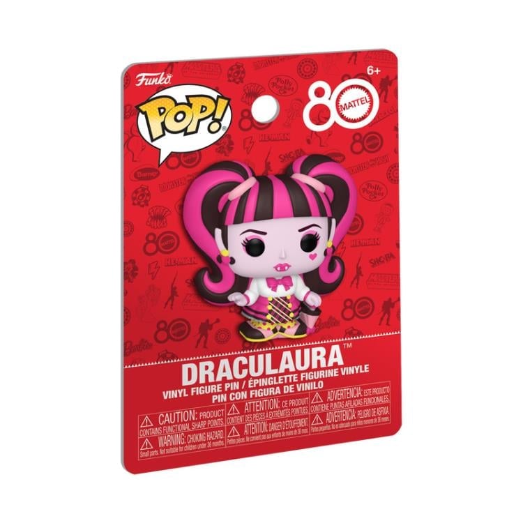 Pop! Pins: Mattel 80th Monster High - Draculaura Gallery Image 3