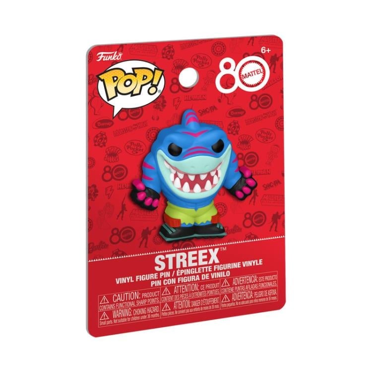 Pop! Pins: Mattel 80th Street Sharks - Streex Gallery Image 3