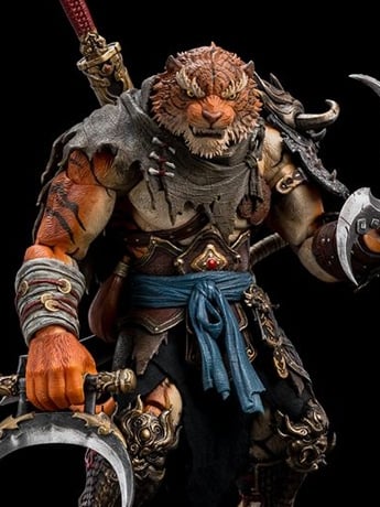 Adventurer's World Tiger Vanguard Jinshan Jun 1/10 Scale Action Figure