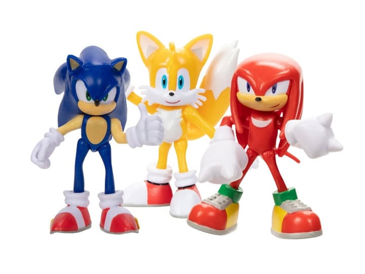 Sonic The Hedgehog 2.5-Inch Scale Set of 3 Figures Gallery Image 1