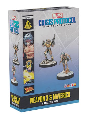 Marvel Crisis Protocol Weapon X & Maverick Gallery Image 2