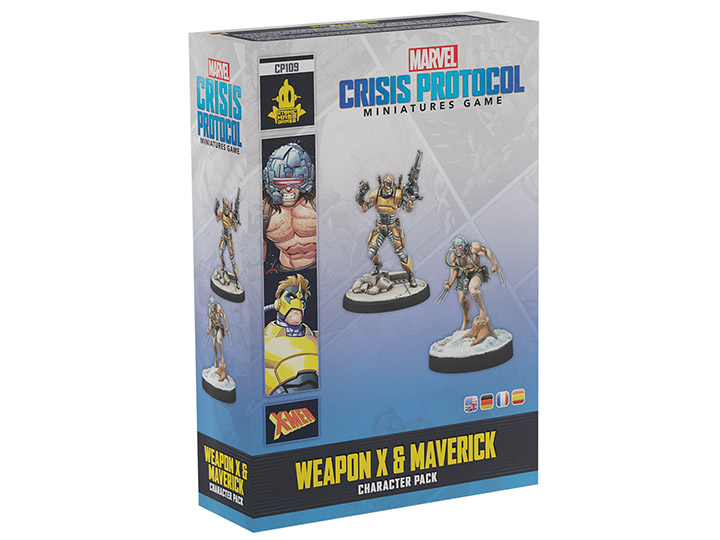 Marvel Crisis Protocol Weapon X & Maverick Gallery Image 1