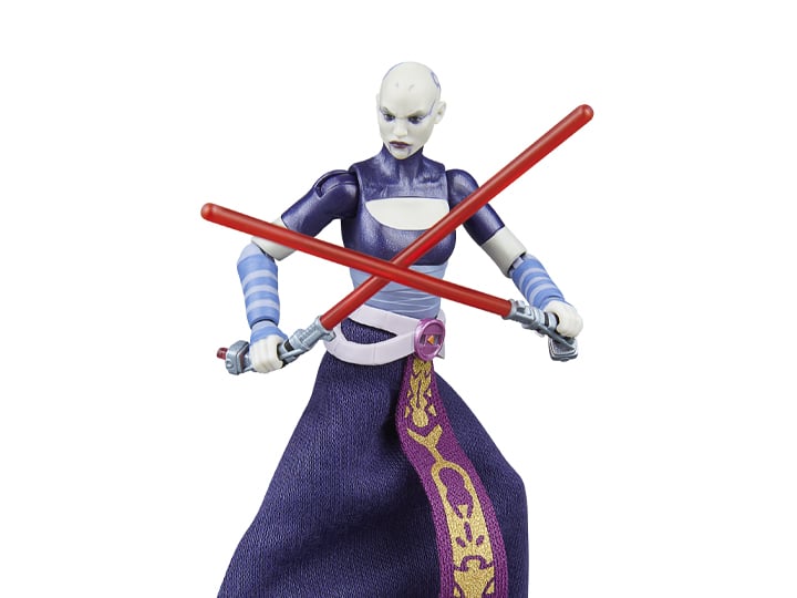 Star Wars: The Vintage Collection Asajj Ventress (The Clone Wars) Action Figure Gallery Image 1