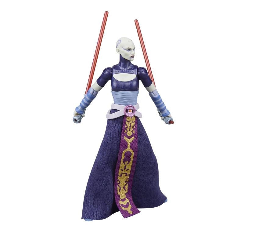 Star Wars: The Vintage Collection Asajj Ventress (The Clone Wars) Action Figure Gallery Image 7