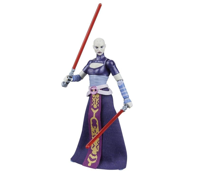 Star Wars: The Vintage Collection Asajj Ventress (The Clone Wars) Action Figure Gallery Image 3