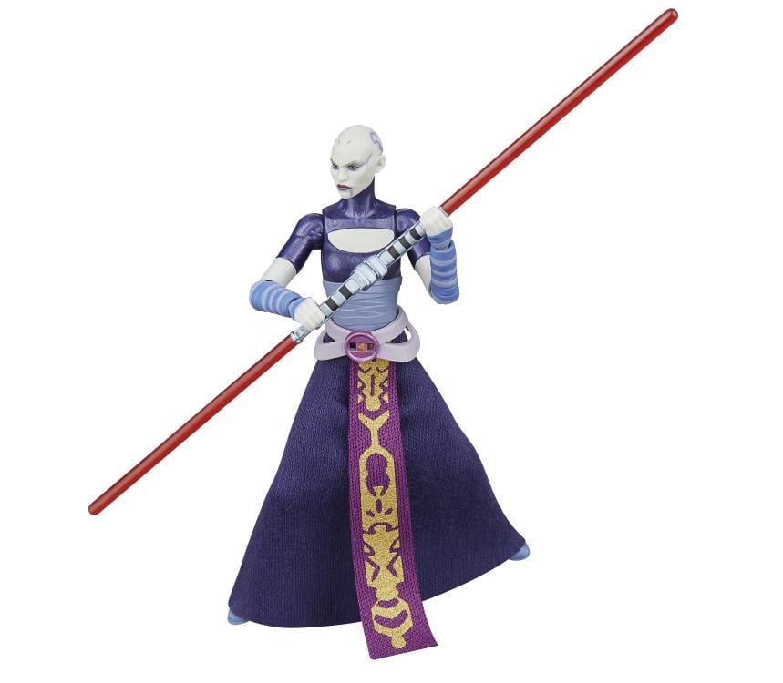 Star Wars: The Vintage Collection Asajj Ventress (The Clone Wars) Action Figure Gallery Image 5