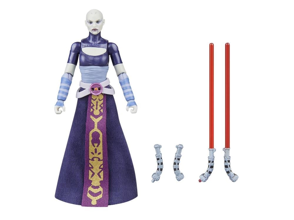Star Wars: The Vintage Collection Asajj Ventress (The Clone Wars) Action Figure Gallery Image 10