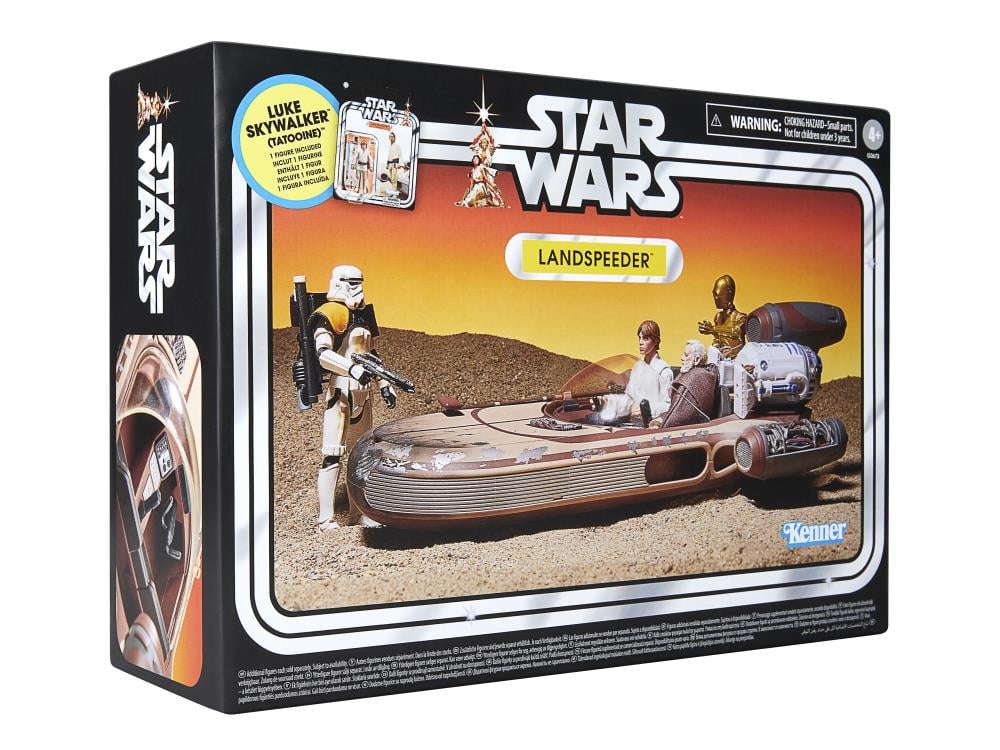 Star Wars: The Vintage Collection X-34 Landspeeder with Luke Skywalker (Tatooine) Action Figure Gallery Image 20
