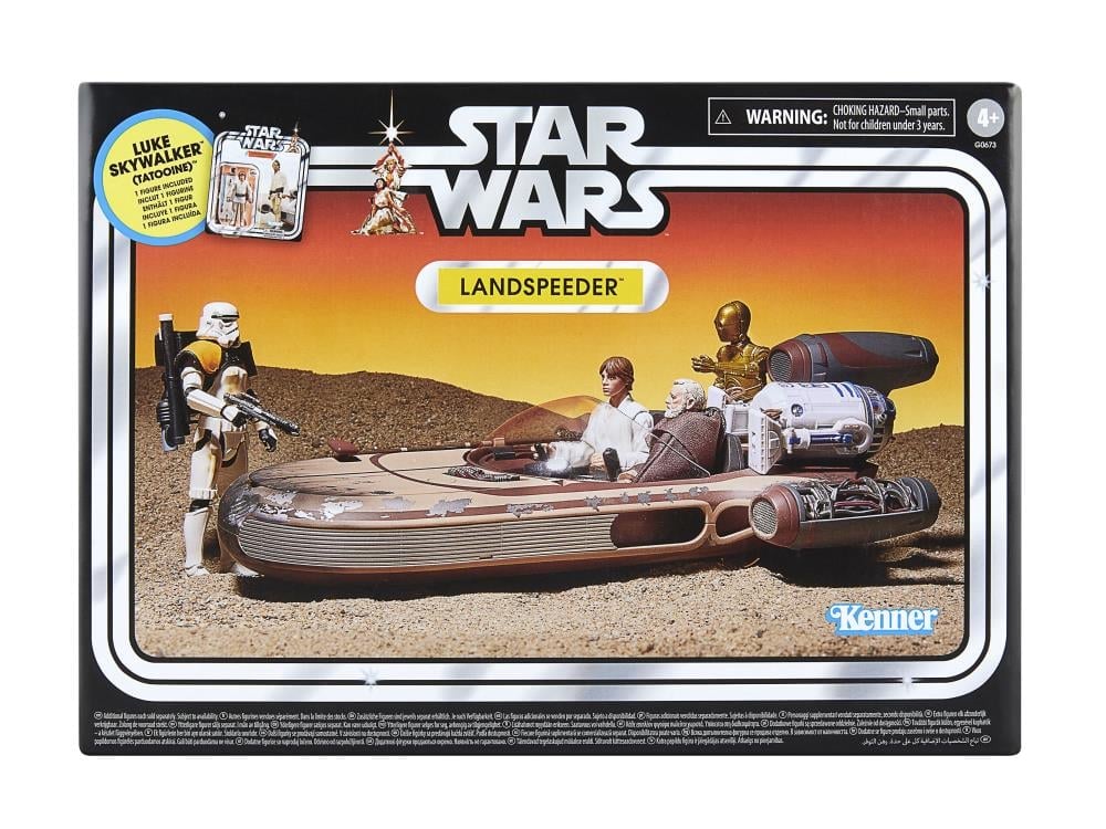 Star Wars: The Vintage Collection X-34 Landspeeder with Luke Skywalker (Tatooine) Action Figure Gallery Image 19