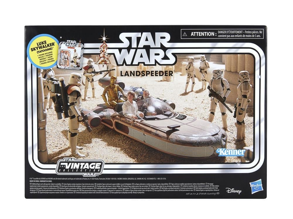 Star Wars: The Vintage Collection X-34 Landspeeder with Luke Skywalker (Tatooine) Action Figure Gallery Image 21
