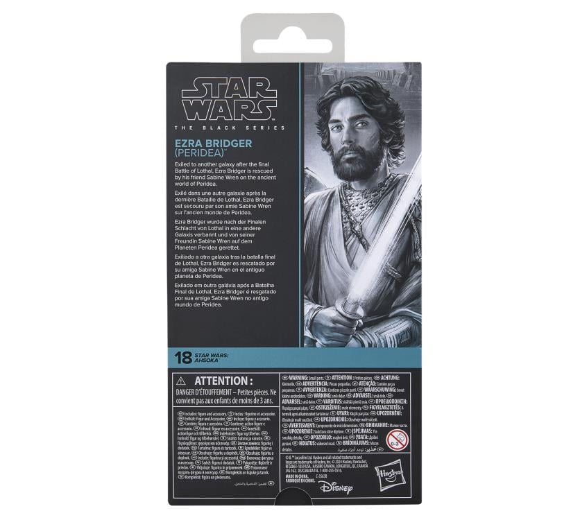 Star Wars: The Black Series 6" Ezra Bridger (Peridea) Action Figure Gallery Image 15